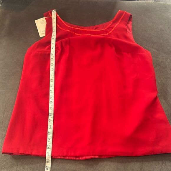 Women’s Red Chiffon 3 Piece Pants Suit Mother of the Bride Plus Size 20W NEW - Picture 7 of 15